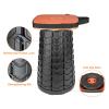 Boreeman Upgraded Collapsible Stool, Square Portable Stool, Lightweight Yet More Sturdy with Load Capacity 400lbs, Perfect for Camping Fishing Hiking BBQ (Square Orange) view 4