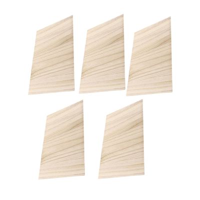 VANZACK 5pcs Wooden Taekwondo Breaking Board Martial Arts Equipment for Beginners and Professionals Training Punching Board for Karate and Taekwondo