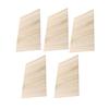 VANZACK 5pcs Wooden Taekwondo Breaking Board Martial Arts Equipment for Beginners and Professionals Training Punching Board for Karate and Taekwondo view 1