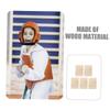 VANZACK 5pcs Wooden Taekwondo Breaking Board Martial Arts Equipment for Beginners and Professionals Training Punching Board for Karate and Taekwondo view 2
