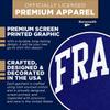 Barnesmith Franklin & Marshall College F&M Diplomats Short Sleeve Adult Unisex T-Shirt, Classic, Navy, Small view 4