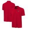 Antigua Men's Red Houston Texans Reprocess Polo view 1