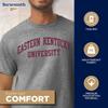 Barnesmith Eastern Kentucky University EKU Colonels Short Sleeve Adult Unisex T-Shirt, Classic, Charcoal Grey, X-Large view 3