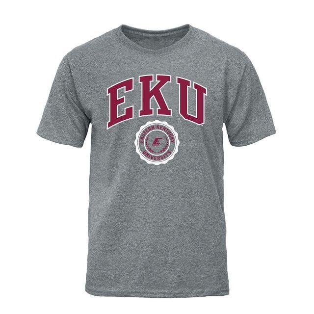 Barnesmith Eastern Kentucky University EKU Colonels Short-Sleeve T-Shirt, Heritage, Charcoal Grey, Small
