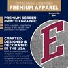 Barnesmith Eastern Kentucky University EKU Colonels Short-Sleeve T-Shirt, Heritage, Charcoal Grey, Small view 4