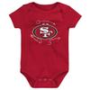 Outerstuff Newborn & Infant San Francisco 49ers Team Starter 3-Pack Bodysuit Set view 2