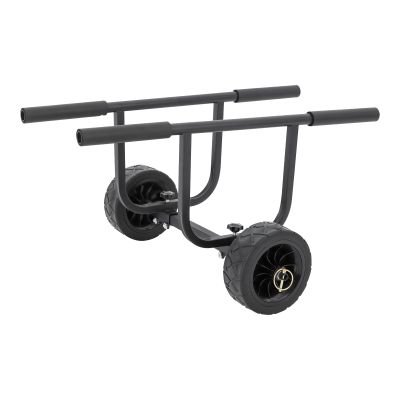 MUSESPANI Universal Bend Kayak Canoe Boat Carrier Dolly Trailer Tote Trolley Transport Cart Wheel for Carrying Kayaks, Canoes, Paddleboards, Float Mats, Boats 100kg