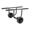 MUSESPANI Universal Bend Kayak Canoe Boat Carrier Dolly Trailer Tote Trolley Transport Cart Wheel for Carrying Kayaks, Canoes, Paddleboards, Float Mats, Boats 100kg view 1