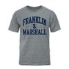 Barnesmith Franklin & Marshall College F&M Diplomats Short Sleeve Adult Unisex T-Shirt, Classic, Charcoal Grey, X-Large view 1