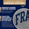 Barnesmith Franklin & Marshall College F&M Diplomats Short Sleeve Adult Unisex T-Shirt, Classic, Charcoal Grey, X-Large view 4