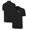 Antigua Men's Black Philadelphia Eagles Reprocess Polo view 1