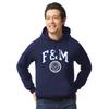 Barnesmith Franklin & Marshall College F&M Diplomats Hooded Sweatshirt, Heritage, Navy, Small view 2