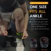 AOHO MOOON Comfortable Adjustable Ankle Straps for Cable Machines Women, Gym Workout Leg Strap, Ankle Cuffs for Glute Workouts, Foot Straps for Kickback (Single, Green) view 3