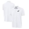 Antigua Men's White Philadelphia Eagles Reprocess Polo view 1