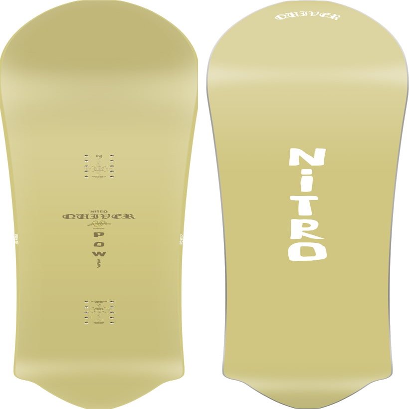 Nitro Pow Men's Backcountry Snowboard, 157cm