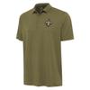 Antigua Men's Olive New Orleans Saints Reprocess Polo view 2