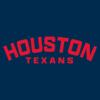 Fanatics Women's Navy/White Houston Texans Backup Option Long Sleeve Hoodie T-Shirt view 4