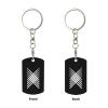 Wxenaiedk Fading Percussion Drum Keychain For Rectangle Carabiner With Keyring Clips For Car Keys view 3