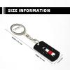 Wxenaiedk Lighthouse Bird Keychain For Rectangle Carabiner With Keyring Clips For Car Keys view 4