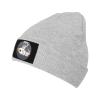 Cute Raccoon in Space Beanie Hat for Men Women Winter Warm Knit Hats Ski Hat Skull Cap Gray view 1