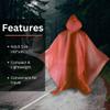 [25 Pack] Rain Ponchos for Adults | Lightweight Emergency Poncho for Men and Women | Compact Rain Gear for Traveling, Camping, Hiking, Theme Parks view 2