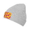 MULIHU Halloween Candy Seamless Pattern Beanie Hat for Men Women Winter Warm Knit Hats Ski Hat Skull Cap Gray