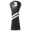 3 Wood Head Cover,PU Leather Fairway Wood Headcovers for Golf Clubs Women Men view 1