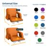 Reclining Stadium Seats for Bleachers with Back Support  Wide Bleacher Chair Cushion, Armrests, Large Pockets, and Multiple Safety Features  Best Stadium Seat Chairs for Camping, Kayak Backs & More view 3
