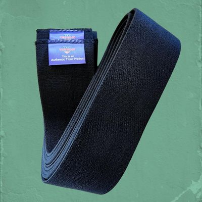 Lifting Large Titan Diablo Powerlifting Knee Wraps - 2 Meter Pair - The Strongest Knee Wraps in The World