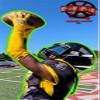 HIGHLIGHT FACTORY ATL G.O.A.T. You Got Mossed - Ultra Grip Football Gloves - Superior Grip, Breathable Design, for All Weather Conditions (Red, Youth Large) view 4