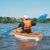 Pelican Standard Kayak Paddle - Aluminum Shaft and a Durable Polypropylene Blade - 220 cm (87'') - Royal Blue view 4