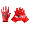 HIGHLIGHT FACTORY ATL G.O.A.T. You Got Mossed - Ultra Grip Football Gloves - Superior Grip, Breathable Design, for All Weather Conditions (Red, Adult Medium) view 1