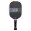Diadem Hush | Quiet Pickleball Paddle, Double Thermoformed, Carbon Fiber Core, Power, Precision, Anti-Dampening Kraibon Technology (Purple) view 2