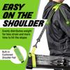 Gradient Fitness Shoulder Ski & Pole Carrier Strap, Snowboard & Downhill Skis Strap view 4