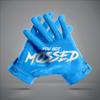 HIGHLIGHT FACTORY ATL G.O.A.T. You Got Mossed - Ultra Grip Football Gloves - Superior Grip, Breathable Design, for All Weather Conditions (Baby Blue, Adult Medium) view 3
