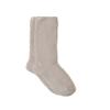 Barefoot Dreams CozyChic Youth Socks, Stone, One Size view 2
