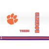 Tervis Clemson Tigers - Assorted Made in USA Double Walled Insulated Tumbler Travel Cup Keeps Drinks Cold & Hot, 16oz 4pk, Classic view 3