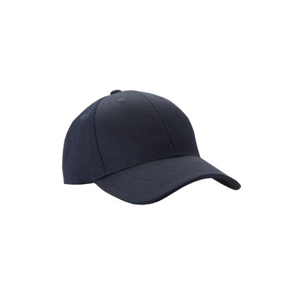5.11 Tactical Mens Hat, Uniform Cap, Adjustable 6-Panel, Dark Navy, Style 89260ABR