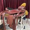 Empire Saddlery Western Leather Premium Adult Horse Saddle Size 14" to 18" Inches Seat (ES_15 (18) view 1