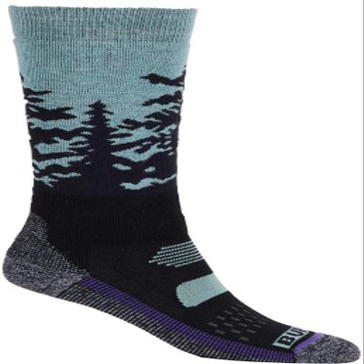 Burton Kids' Performance Midweight Socks, Sunrise, ML