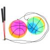HANABASS 2sets Exercise Rainbow Fitness and Pole Versatile Equipment for Joint Stretching and Core Strengthening for Boys and Girls and Adults Outdoor Workouts view 2