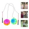 HANABASS 2sets Exercise Rainbow Fitness and Pole Versatile Equipment for Joint Stretching and Core Strengthening for Boys and Girls and Adults Outdoor Workouts view 4