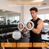 Grip Strength Trainer,Arm Shoulder Strength Training | Hand Forearm Trainer, Forearm Exerciser For Gym Workouts Rehabilitation With Non-Slip Foam Handles view 3