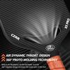 Pickleball Paddle, 3K Carbon Fiber Pickleball Paddle with Aero Throat, USA Pickleball Approved, 16MM Polypropylene Honeycomb Core, Textured Carbon Grit Surface view 3