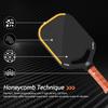 Pickleball Paddle, 3K Carbon Fiber Pickleball Paddle with Aero Throat, USA Pickleball Approved, 16MM Polypropylene Honeycomb Core, Textured Carbon Grit Surface view 4