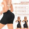 FENOMO Padded Underwear for Women Butt Lifter Panties Booty Pads Butt Enhancer Lace Boyshorts Shapewear (#2 Black-high Waisted,XX-Large,XX-Large) view 3