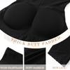 FENOMO Padded Underwear for Women Butt Lifter Panties Booty Pads Butt Enhancer Lace Boyshorts Shapewear (#2 Black-high Waisted,XX-Large,XX-Large) view 4