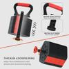 VIVITORY Dumbbell Sets Adjustable Weights, Free Weights with Connector, Non-Rolling Adjustable Dumbbell Set, Barbell for Home Gym, Hexagon, Cement Mixture view 3