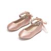 Otter MOMO Toddler/Little Girls Flower Girl Ballerina Flats Shoes Slip-on School Party Pink Dress Shoes Size 13 view 1