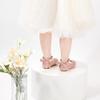 Otter MOMO Toddler/Little Girls Flower Girl Ballerina Flats Shoes Slip-on School Party Pink Dress Shoes Size 13 view 3